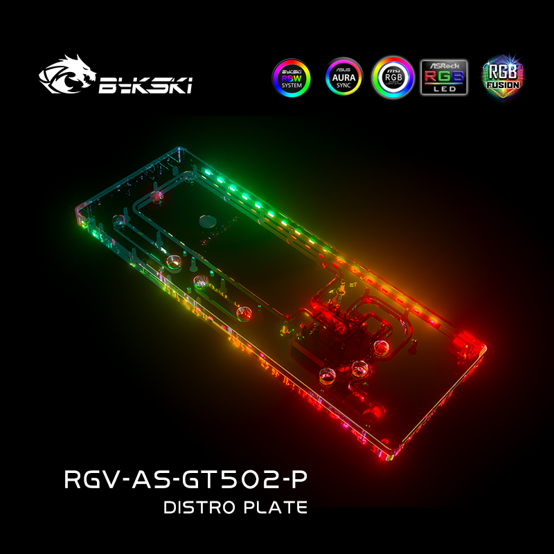 Bykski Acrylic Distro Plate /B - Distro Plate Ddc Pump Combo 评论和价格