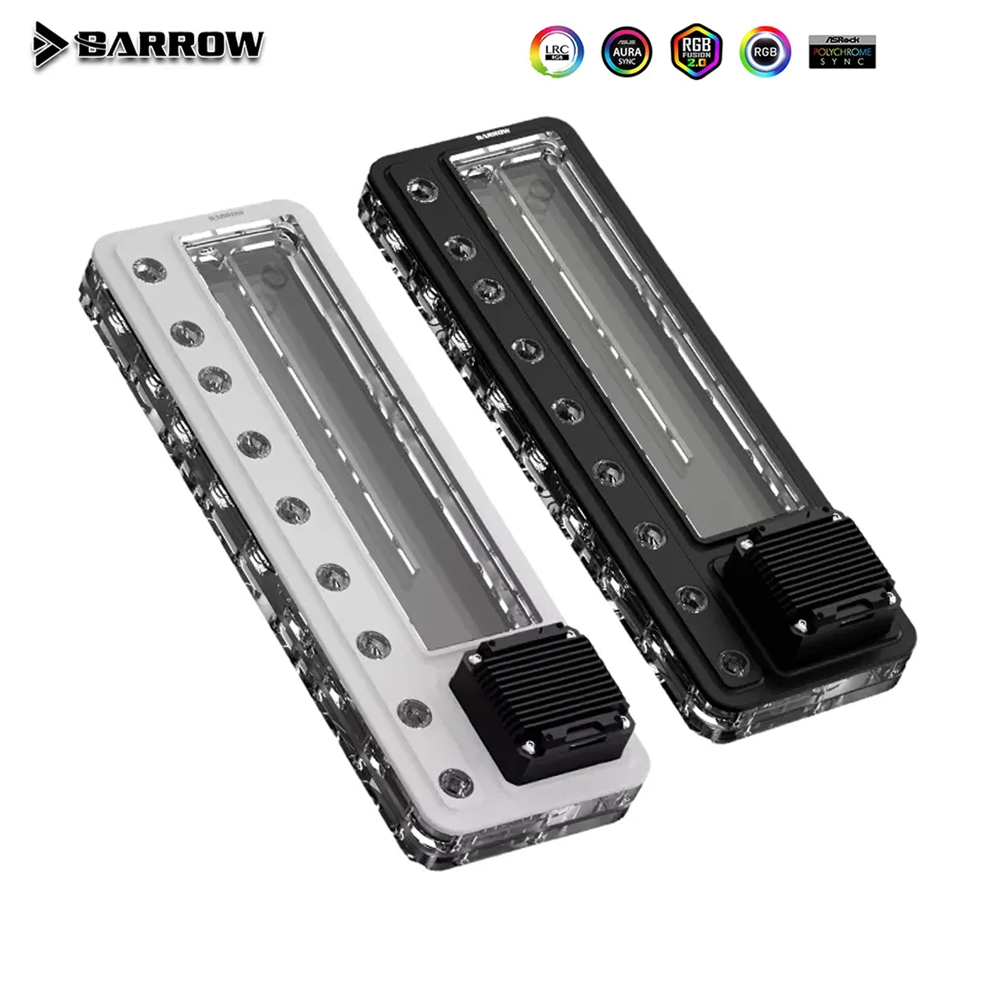 Barrow AIO Pump Reservoir Inte - Integrated Pump Reservoir Distro Plate 评论和价格