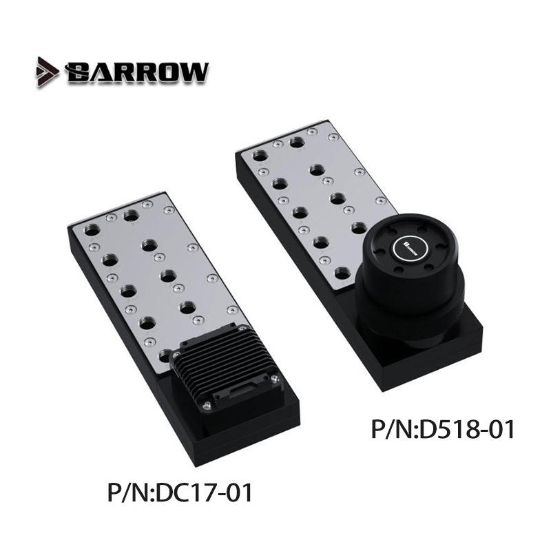 Barrow DC17-01 Stainless Steel - Integrated Pump Reservoir Distro Plate 评论和价格