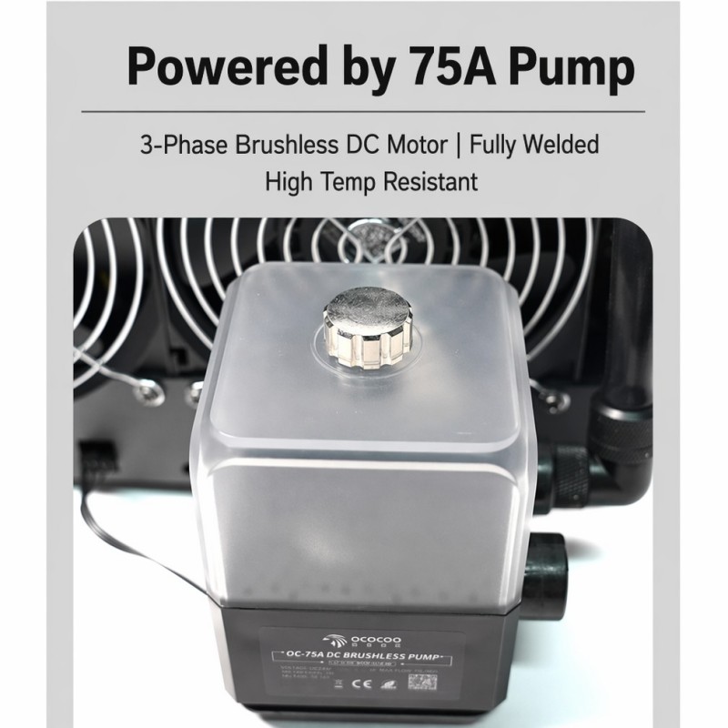 OCOCOO External  Water Cooling - External Radiator Water Cooling Kit 评论和价格